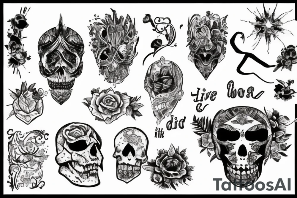 i lived tattoo idea