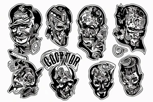 God father tattoo idea
