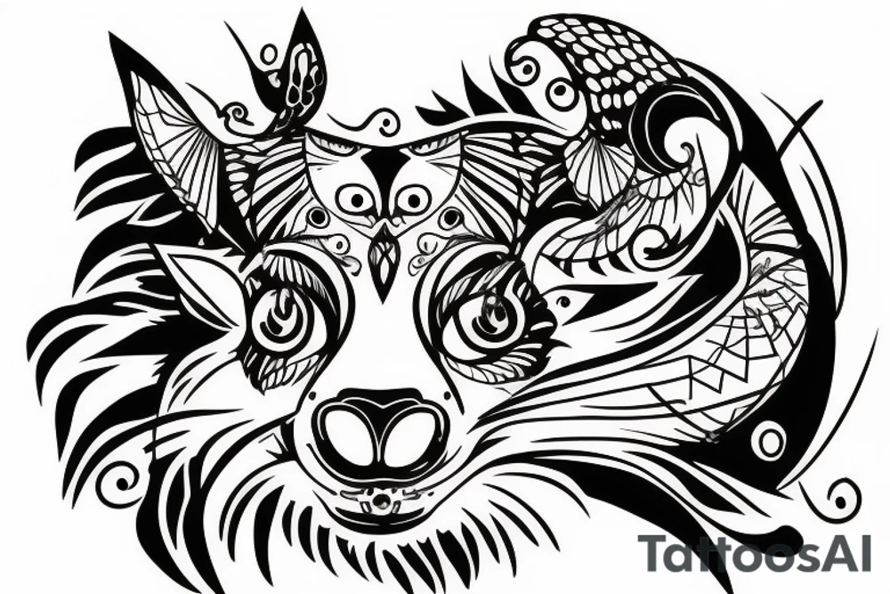 Animal tattoo idea