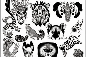 Animal tattoo idea