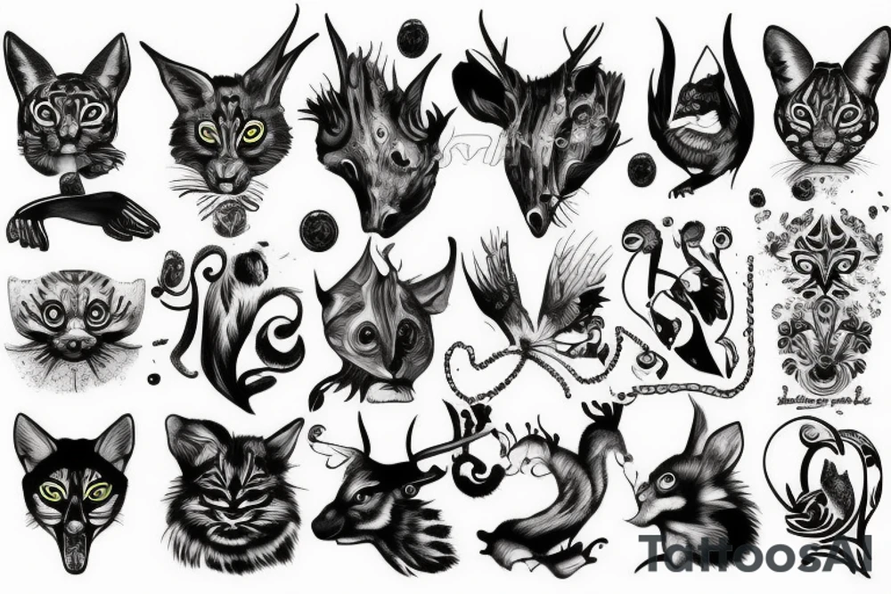 Animal tattoo idea