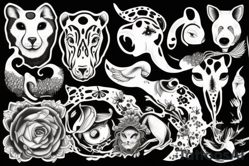 Animal tattoo idea