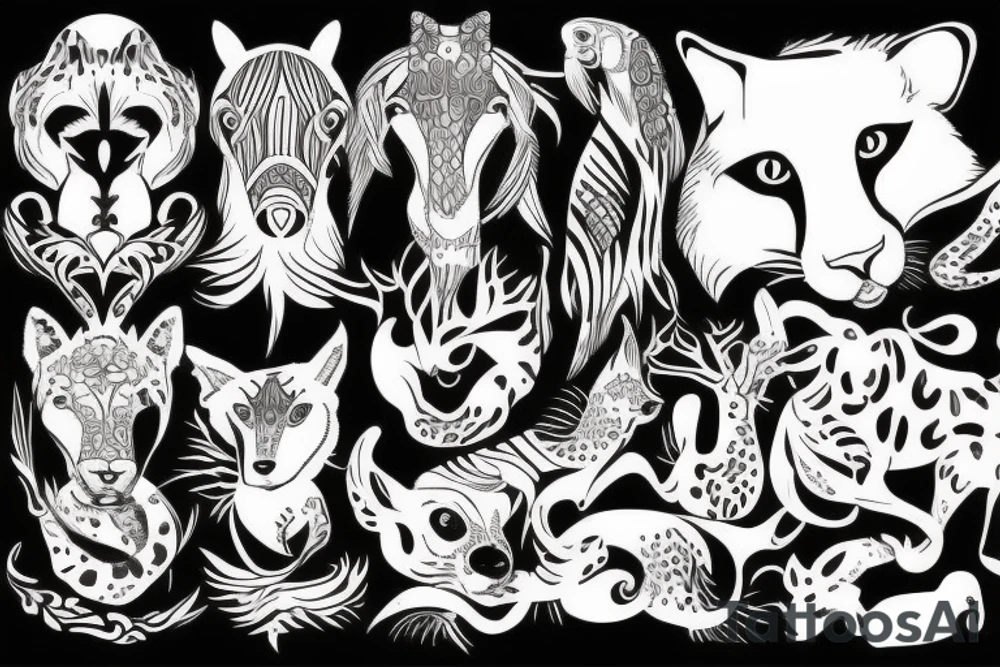 Animal tattoo idea