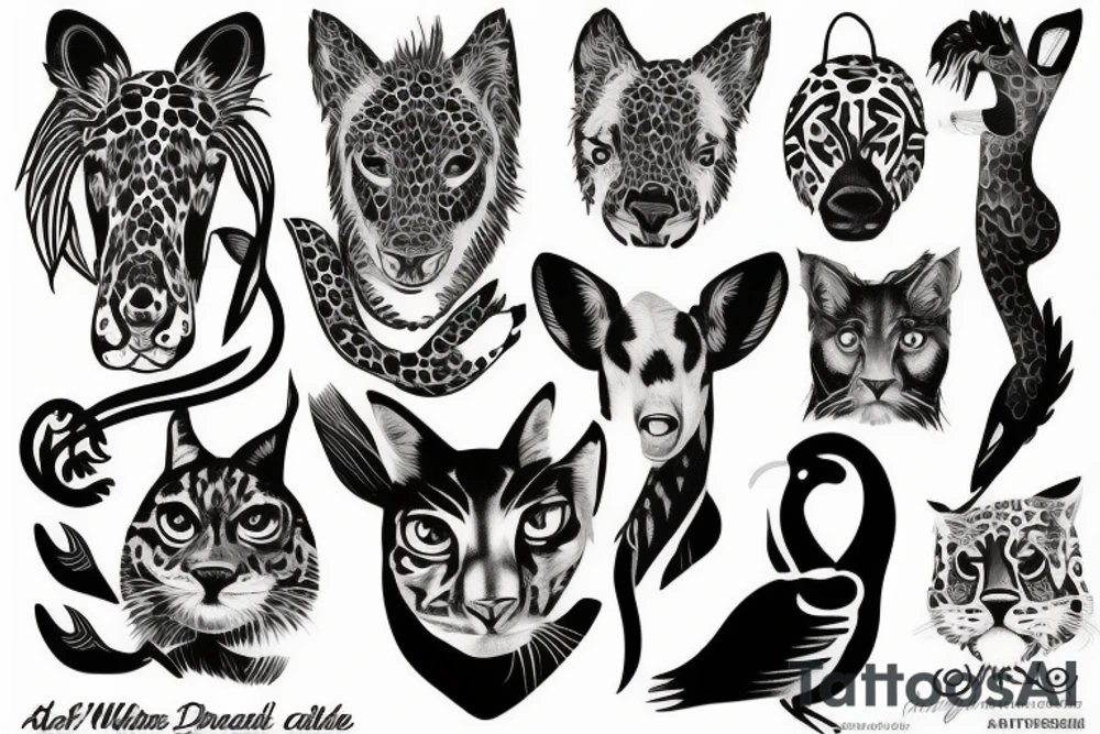 Animal tattoo idea