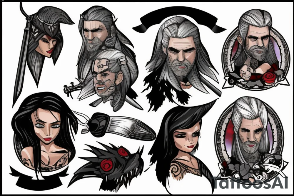 Witcher tattoo idea