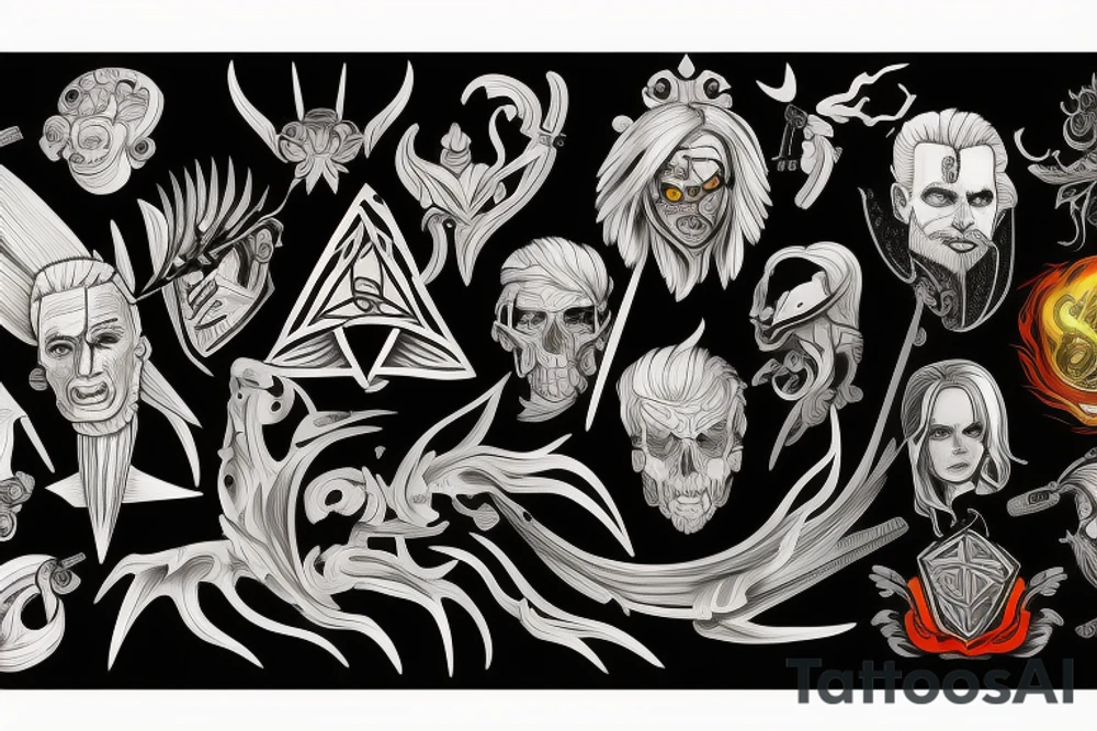 Witcher tattoo idea