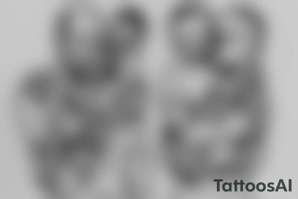 Feeling for dad and son. In small size and with name parshwa tattoo idea