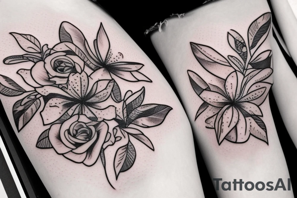 morning glories tattoo idea