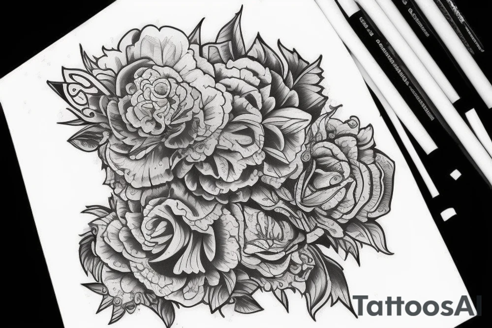 Паук на паучьей сети из молний tattoo idea