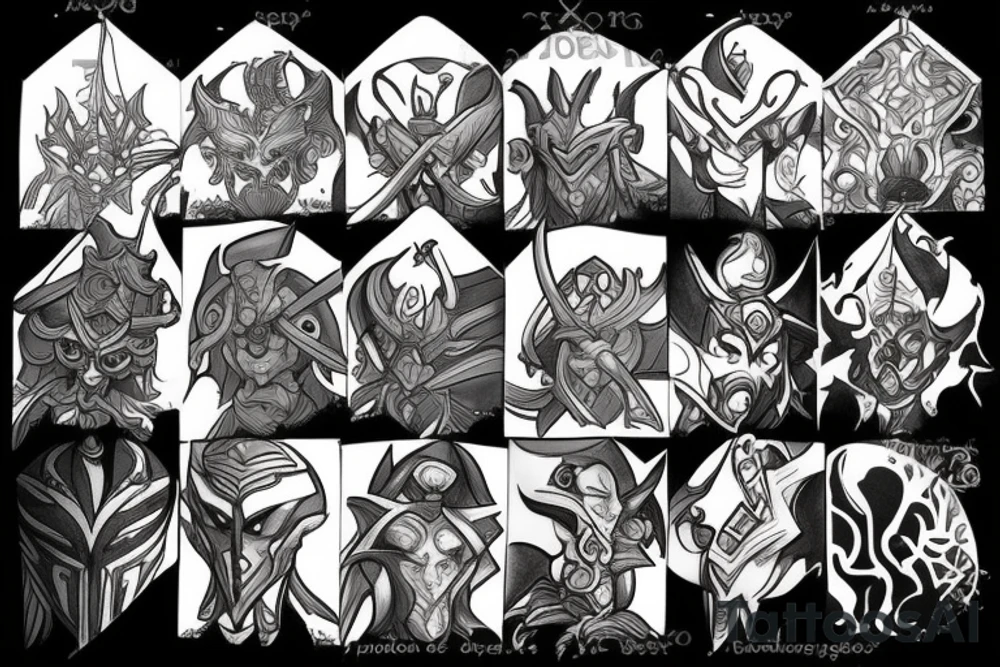 Dota 2 tattoo idea