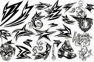 Lightning tattoo idea