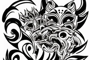 Evil hog tattoo idea