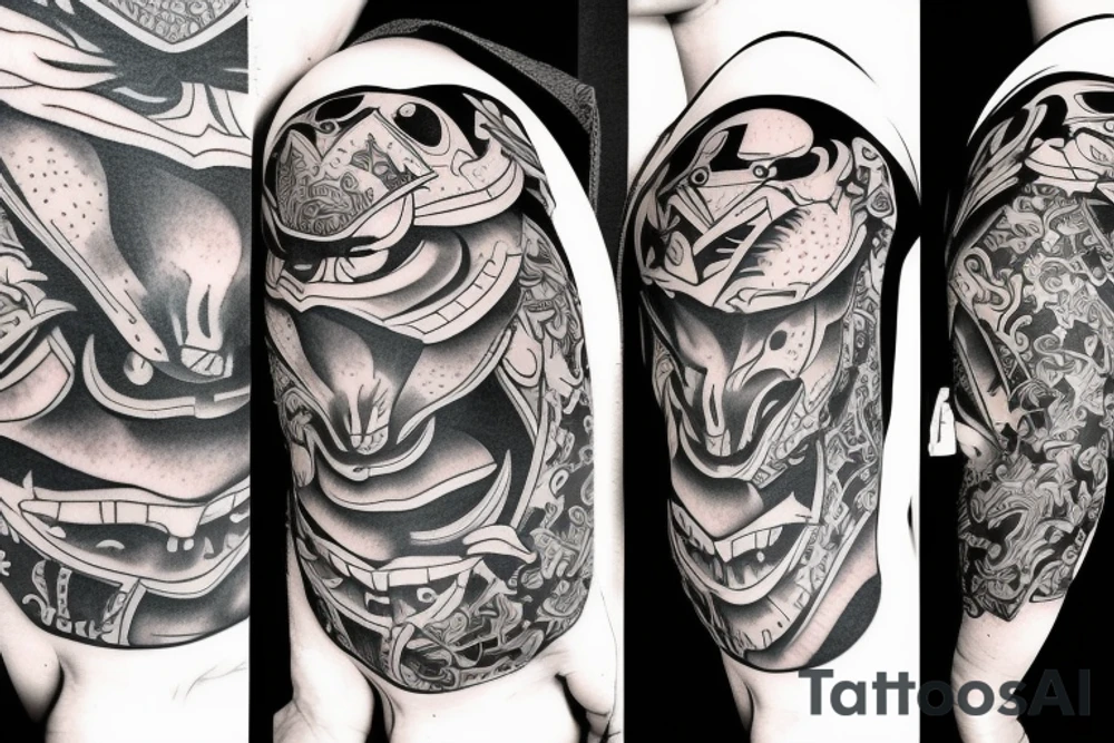 Evil hog tattoo idea