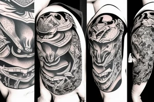 Evil hog tattoo idea