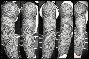 Battle vicking hog tattoo idea
