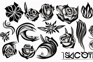 A minimalist design tattoo idea