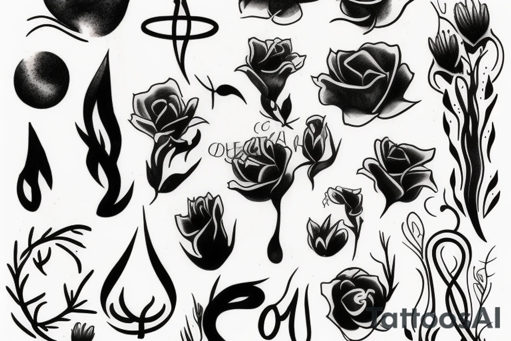 A minimalist design tattoo idea