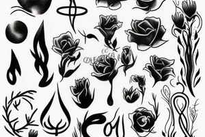 A minimalist design tattoo idea