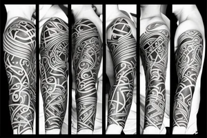 A minimalist design for boys tattoo idea