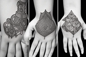 outstretched hand tattoo idea