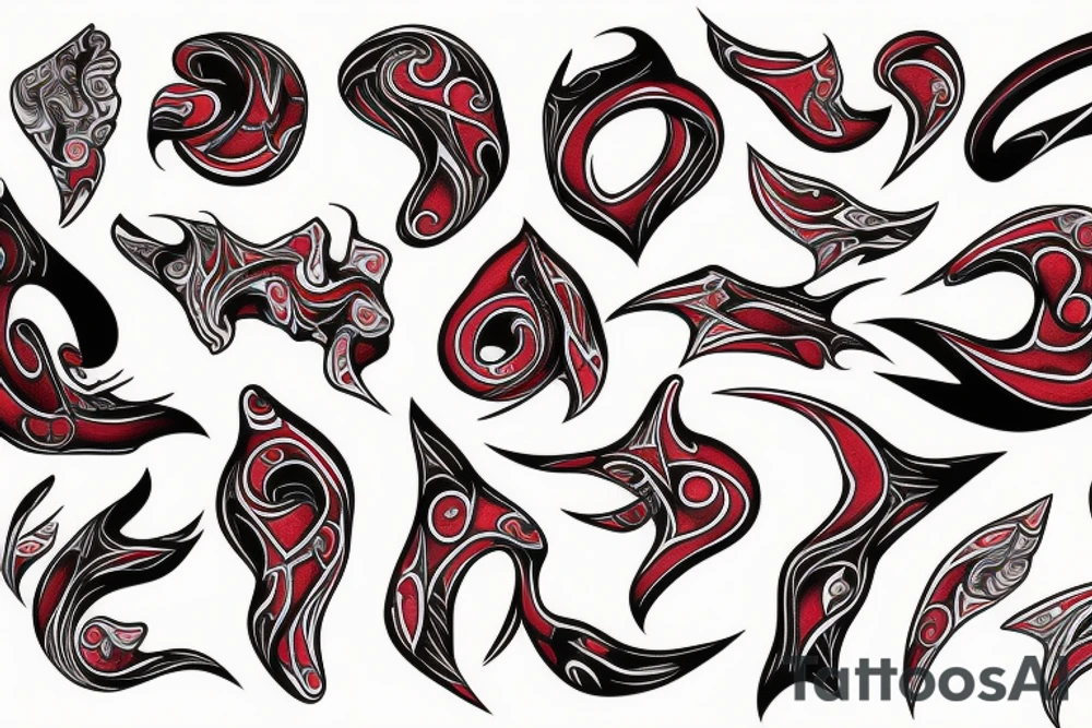 blood flows through the veins tattoo idea