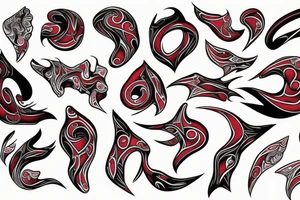 blood flows through the veins tattoo idea