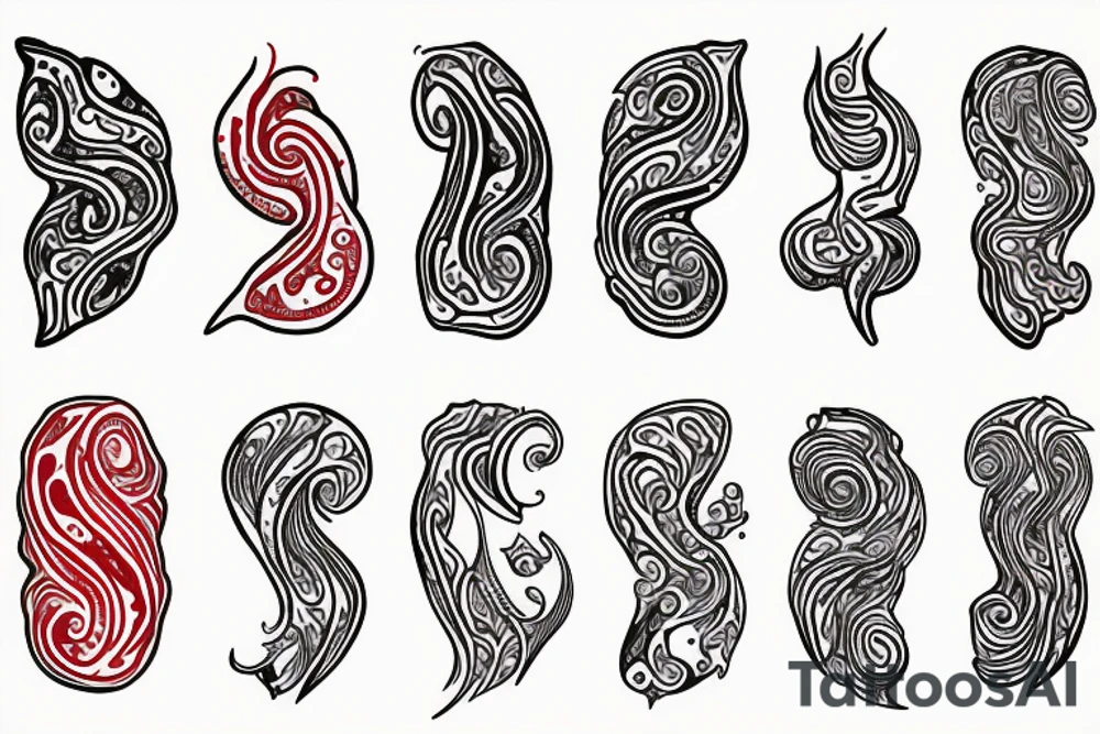 blood flows through the veins tattoo idea