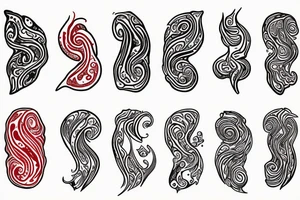 blood flows through the veins tattoo idea