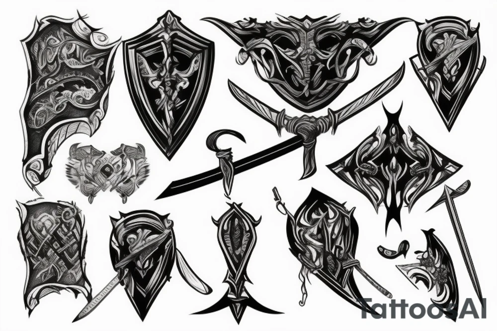 Sword tattoo idea
