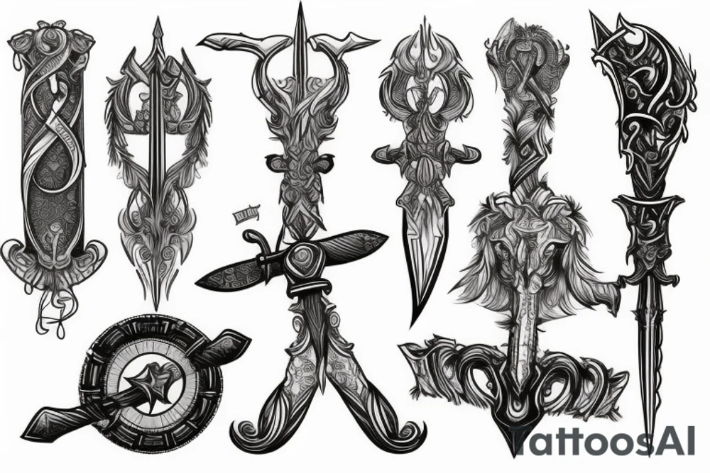 Sword tattoo idea