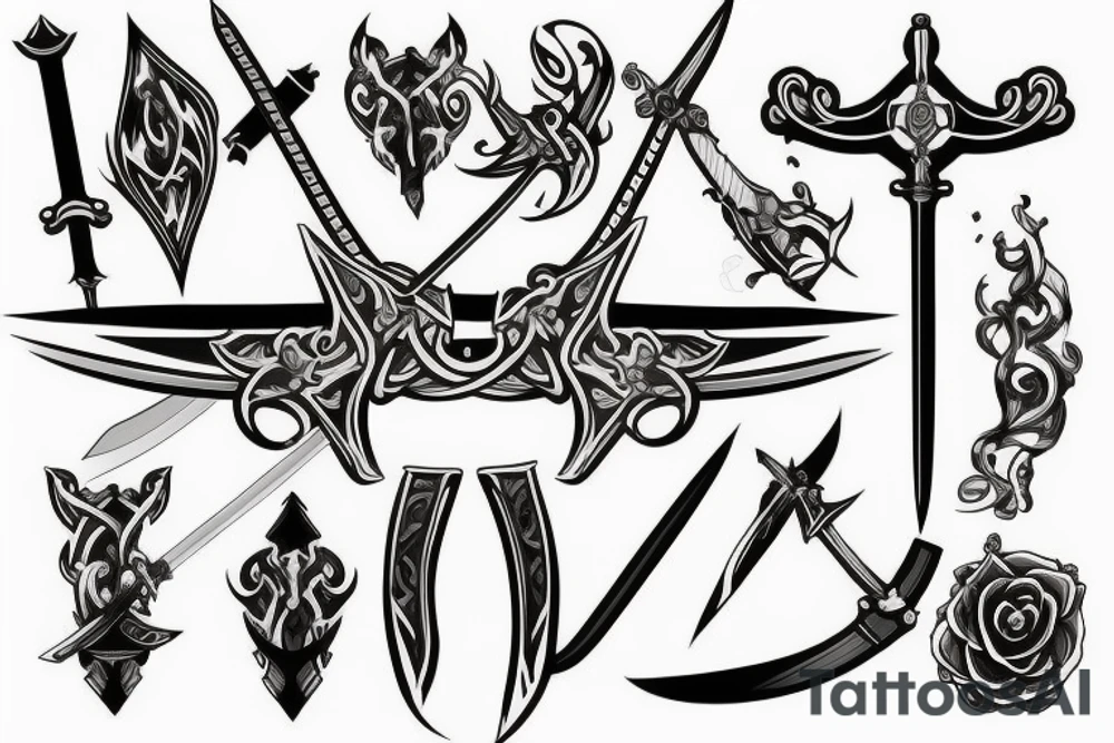 Sword tattoo idea