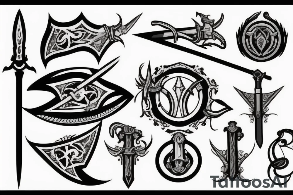 Sword tattoo idea