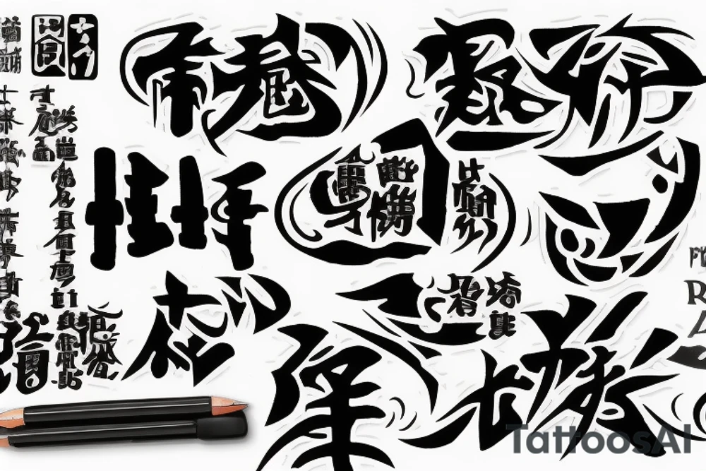 Kanji for death tattoo idea