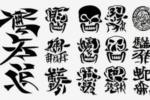 Kanji for death tattoo idea