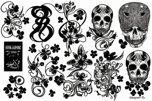 Clover tattoo idea