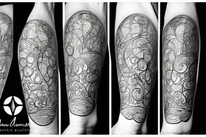 martini glass tattoo idea