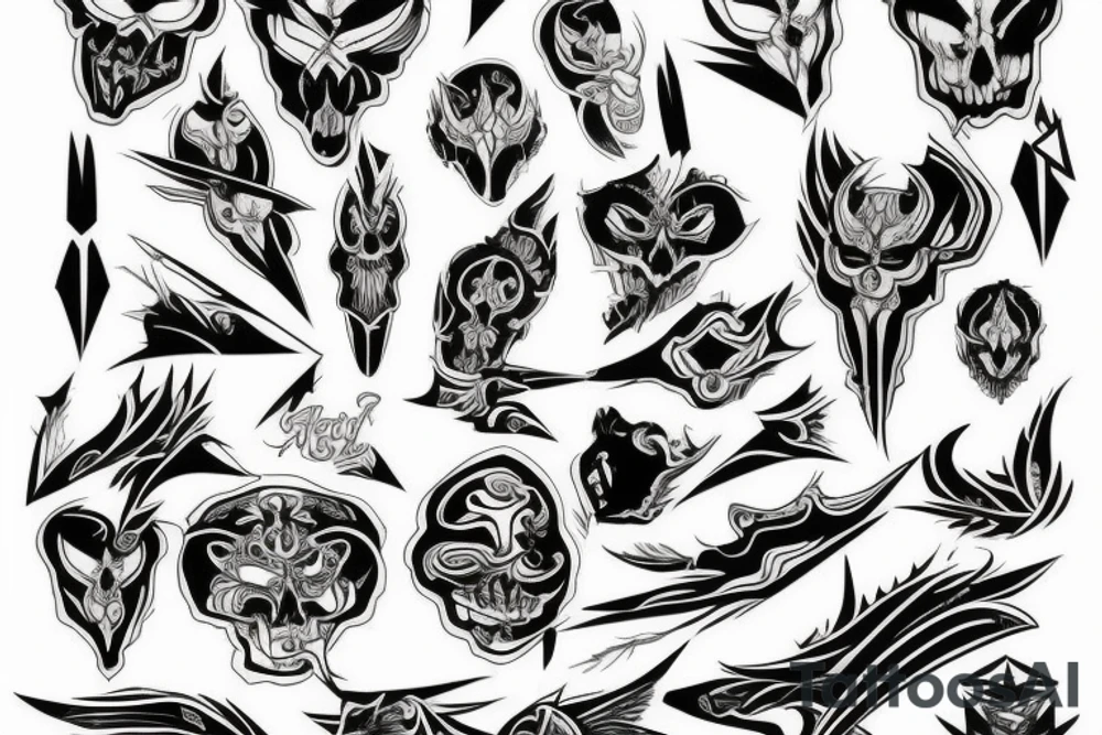 Archagel tattoo idea