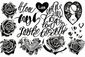 tattoo idea for someone who love others more than himself tattoo idea