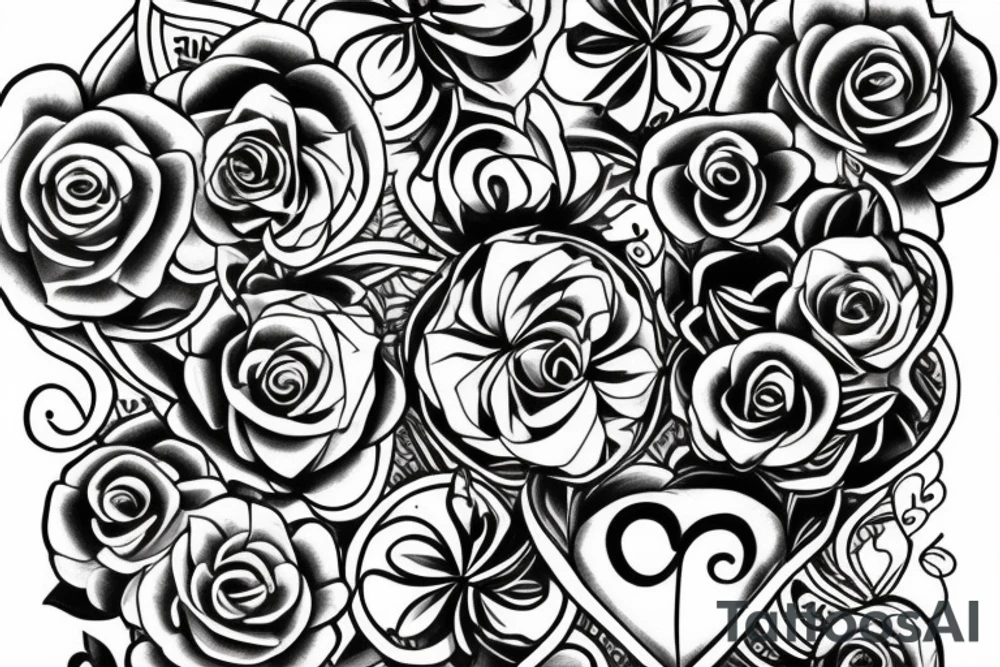 tattoo idea for someone who love others more than himself tattoo idea