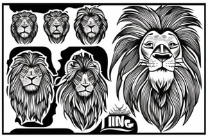 lion king tattoo idea