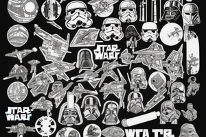 star wars fights tattoo idea