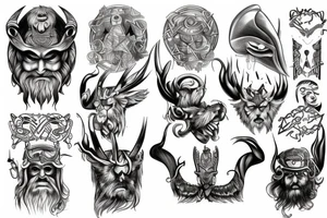 odin tattoo idea