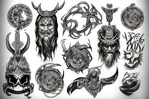 odin tattoo idea