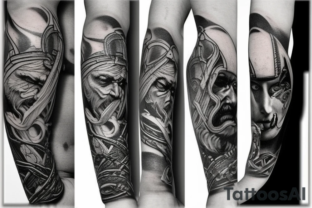odin tattoo idea
