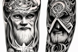 odin tattoo idea
