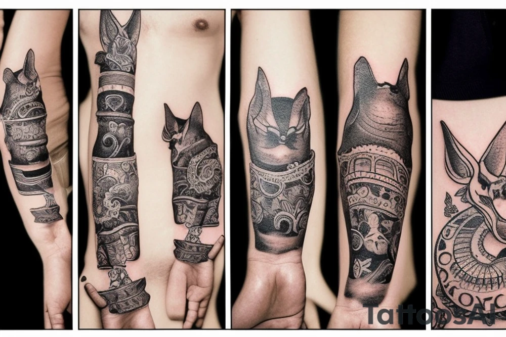 Ледяная трава, море, небо tattoo idea