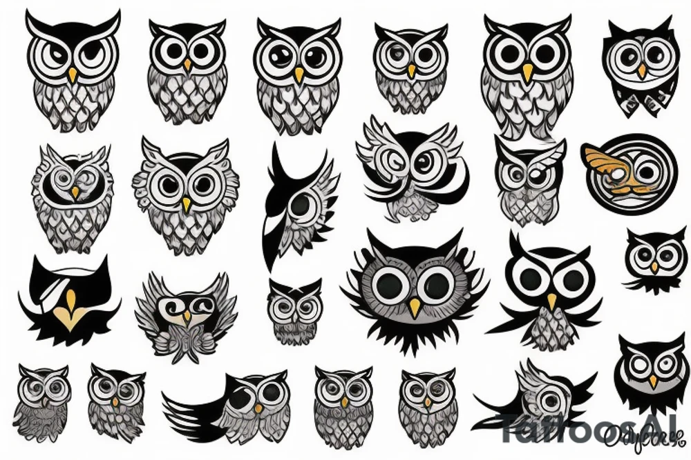 Owl house tattoo idea