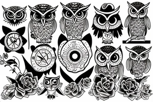 Owl house tattoo idea