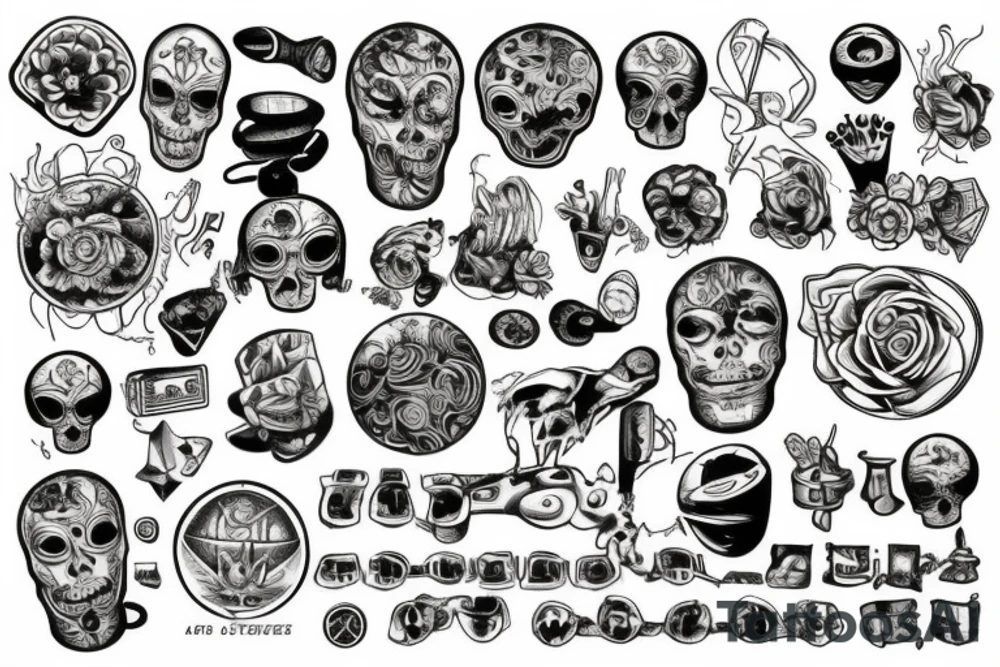 bomb tattoo idea