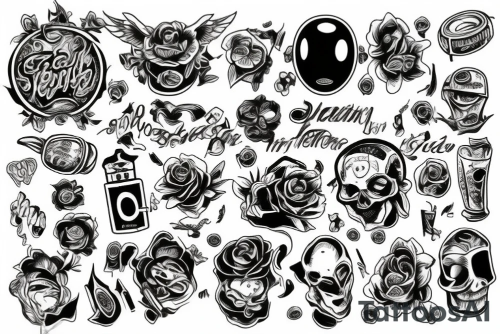bomb tattoo idea